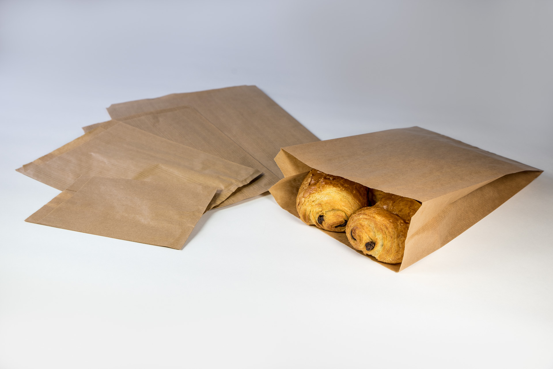 Bringmann - Lot De 20 Sacs En Papier Kraft Naturel - 21x18x8 Cm - Idéal Bricolage & Cadeaux